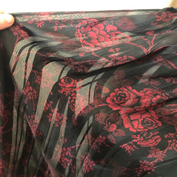 Chelsea & Theodore rose silk macrame braided dress - Picture 1 of 8